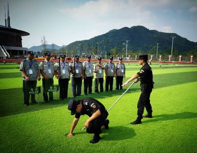 安徽寧國特警開展學前校園保安技能培訓，筑牢校園安全第一道防線